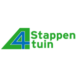 4 stappen tuin