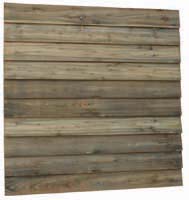 Schutting BONANZA 180x180 fijnbezaagd - Europees Lariks gempregneerd