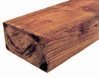 Biels 10x20x250 fijnbezaagd - Europees Lariks gempregneerd