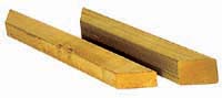 Schoor 6,8x6,8x50 geschaafd - Vuren/Grenen geïmpregneerd