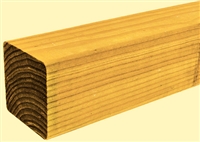 Paal 88x88x180 geschaafd - Siberisch Lariks onbehandeld