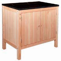 Buitenkeuken BUFFET 108x60x92 module A - Europees lariks onbehandeld