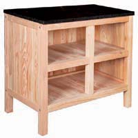 Buitenkeuken BUFFET 108x60x92 module D - Europees lariks onbehandeld