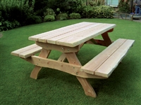Picknicktafel RUSTIEK 180 cm - Europees lariks gempregneerd